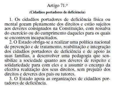 europeu. Portugal aprova, em 1997, a primeira legislação com normas técnicas dedicadas à acessibilidade para todos em edifícios e espaço público, o Decreto-Lei nº 123/1997 de 22 de Maio.