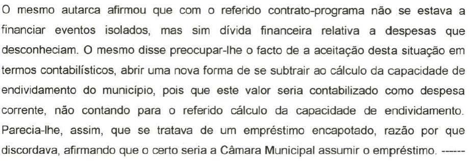 Municipal de Incentivo a Actividades de Interesse Municipal dessa autarquia» 11.