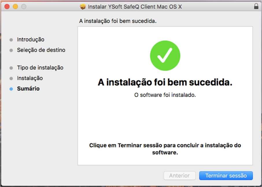 PARTE II Configuração do Cliente YSoft 7 Abrir as