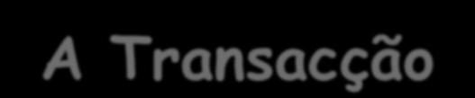 24 A Transacção A Transacção descreve a relação de compra e venda entre as PME e os prestadores do serviço de investigação (RTD).