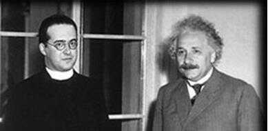 Georges Lemaître 1927: Teoria da Expansão do Universo A partir da teoria de Einstein, Lemaître propôs o que ficou conhecido como Teoria do Big Bang, que ele chamou de
