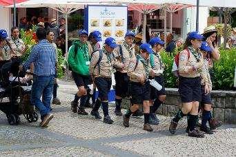 o Encontro Jovens activos e