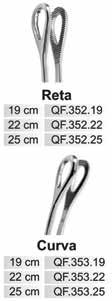 Pinças p/ Assepsia Cotton Swab Towel Clamp PEAN-MURPHY 14 cm QF.176.14 16 cm QF.176.16 COLLIN 25 cm QF.250.25 COLLIN OVAL 19cm QF.270.