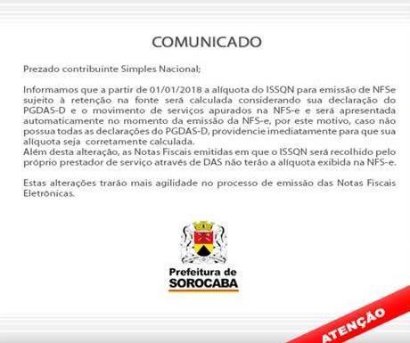 ISS- COMUNICADO MUNICÍPIO