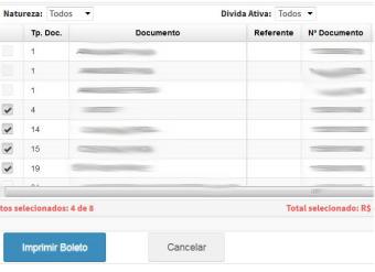 3) FINANCEIRO Nessa parte do CRF-MA EM CASA, você poderá imprimir os boletos de taxas, débitos, anuidades entre outras pendências.