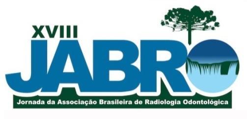 Associação Brasileira de Radiologia Odontológica (JABRO-2012), sendo patrocinado pela Academia Brasileira de Ortodontia (AcBO), Sociedade Brasileira de Radiologia Odontológica (SBRO) e Associação