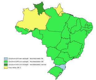 Zona (= regionalização) Compartimento Parte do pais claramente definida, contendo uma subpopulação animal com uma condição de saúde distinta em relação a uma doença especifica para a