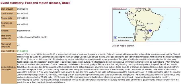 Um Sistema de identificação e rastreabilidade animal de acordo com padrões estabelecidos pelo código. Ter um plano de contingência e de biossegurança no caso de infecção.