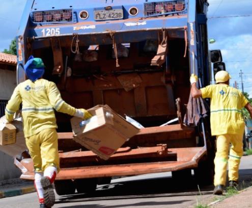 Limpeza urbana e manejo de resíduos sólidos Conjunto de atividades, infraestruturas e instalações operacionais de coleta,