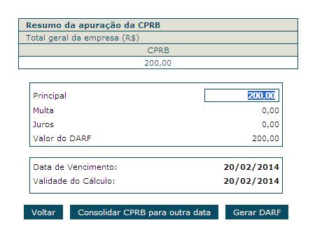 Nesta opção, o usuário gera tanto o DAS relativo aos débitos apurados no Simples Nacional, quanto o DARF da