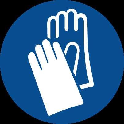 SECÇÃO 8: CONTROLO DA EXPOSIÇÃO/PROTECÇÃO INDIVIDUAL (continuação) Pictograma PPE Marcação Normas ECN Observações Protecção obrigatória das mãos D.