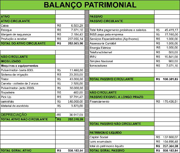 Tabela 5 - Demonstrativo de resultados do quinto ao décimo ano referente a implantação do pomar de laranja Pera Rio no Sítio Modelo. Descrição Ano 5 Ano 6 ao 10 (R$) Anual (%) (R$) Anual (%) 1.