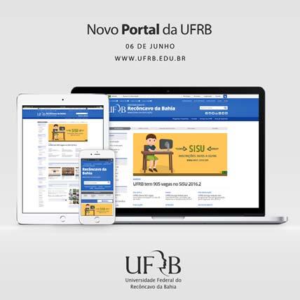 14 Poder Executivo Federal. No comparativo anual do número de visitas, o portal da UFRB aumentou 31,56% visitas/ano em relação a 2015. Evolução de Visitas - Portal UFRB Visitas 1.800.000 1.600.000 1.400.