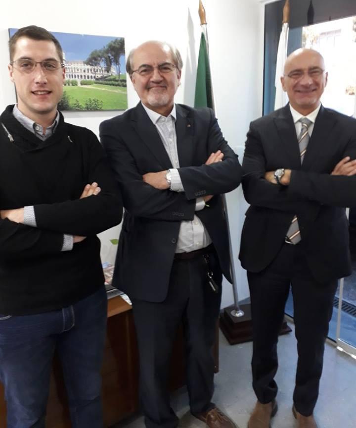 Lucidi e Francesco Pallaro 25/04 - Missão GF Aspirazioni Empresários italianos conhecem