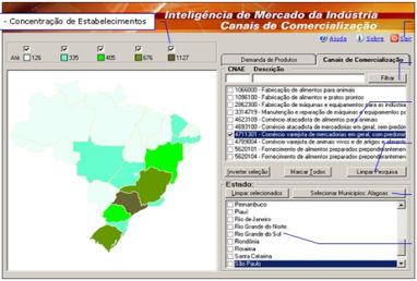 Estruturado em três módulos, o Aplicativo é bem mais do que um cadastro de empresas Canais de distribuição Cadastro de milhões de