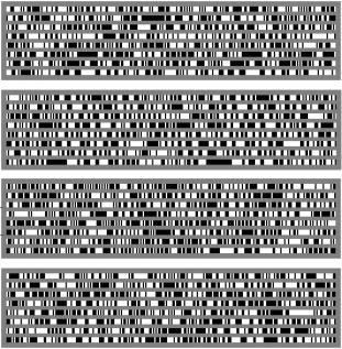 Figura 4. Exemplo de iris code Figura 5. 2D Gabor wavelet filter 2.4. Reconhecimento da íris O reconhecimento de íris é a última etapa do processo.
