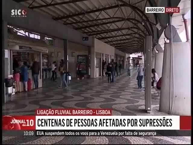 A22 SIC Notícias Duração: 00:06:07 OCS: SIC Notícias - Jornal das Dez ID: 80546448 16-05-2019 10:06 Complicações na ligação