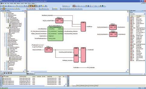 A ferramenta opcional permite ao utilizador modificar o software da unidade, editando a lógica existente da aplicação ou criando software