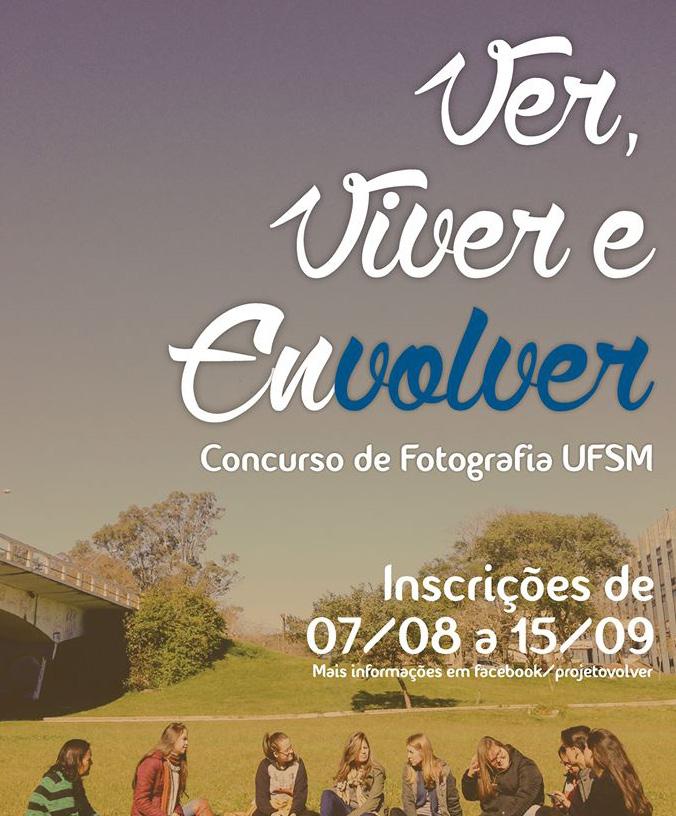 Projeto Volver promove concurso de fotografia O Volver, projeto de extensão vigente na Universidade desde 2002, visa manter o vínculo entre ex-alunos e a instituição, lançando mão de diversas