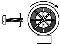 para se movimentar, placa de orifícios, um mancal para guiar um anel e um dispositivo para variar a posição do anel. Em nossa ilustração é usado um parafuso de regulagem.