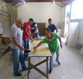 Panificação Artesanal: Bolo de arroz, sequilhos, pizza de massa com borda comum,