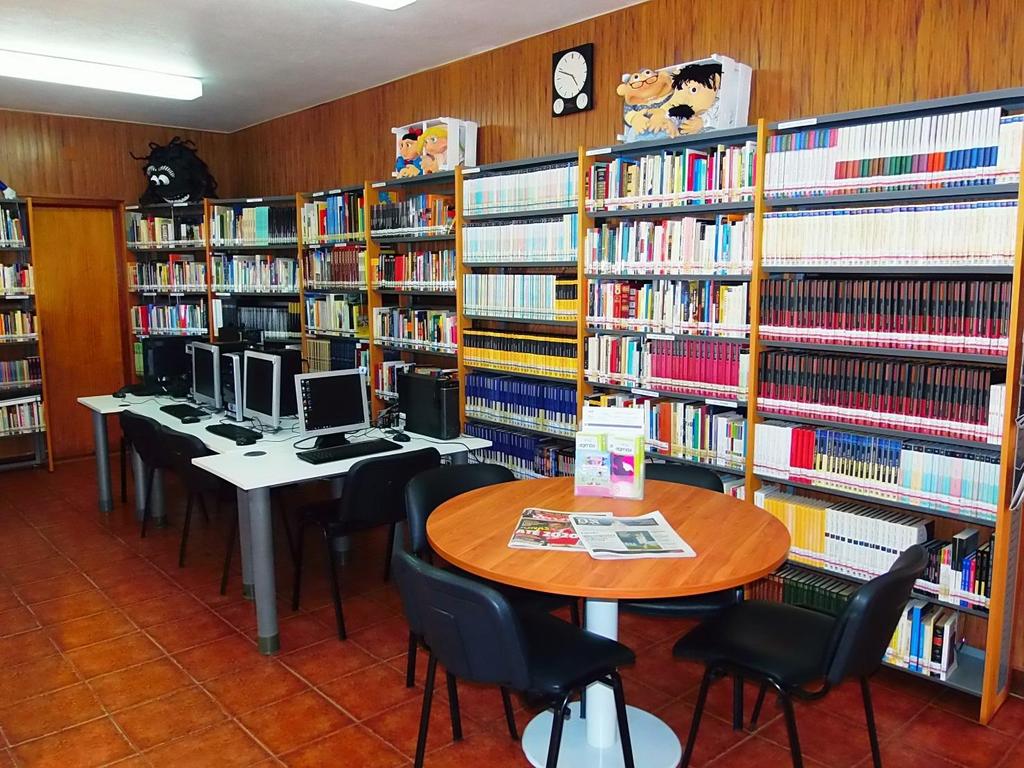 ALGUNS DOS LOCAIS Biblioteca