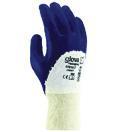 3.2 PROTECTIVE GLOVES LUVAS DE PROTECÇÃO GUANTES PROTECTORES MP0701017... EN388 NITRILE GLOVE SNitrile glove with interlock support, ventilated back and elastic cuff.