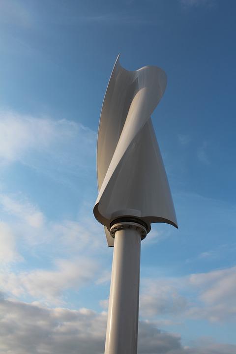 3 Figura 1.2: Torre eólica com aerogerador de eixo vertical do tipo Savonius.