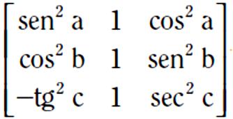 - Se det A = c é, qul o vlor do determinnte d mtriz B = c? - O vlor do determinnte de um mtriz é Se dividirmos ª linh por e multiplicrmos ª colun por, qul será o vlor do novo determinnte?