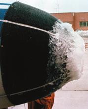 Calor de fusão e calor de vaporização.