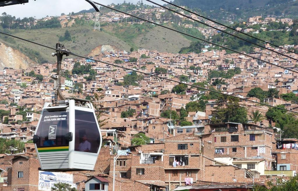 Hoje, Bogotá e Medellín vivem tempos de contemplação a ordem pública.