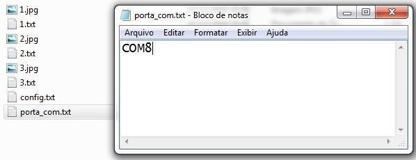 AGT IHM DESIGNER (2.8.3) Rev 2 35 COM utilizada no PC para comunicação com o equipamento.