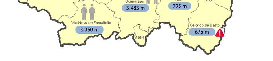 Famalicão), Guimarães (3, sendo que 1 está em mobilidade nas Finanças) e Vila Nova de Famalicão (1).
