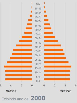 PIRÂMIDE DEMOGRÁFICA