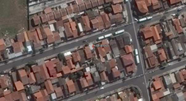 87 Google Earth - Marcador Vermelho IMÓVEL PERICIADO VISTA DA REGIÃO Google Earth - Marcador