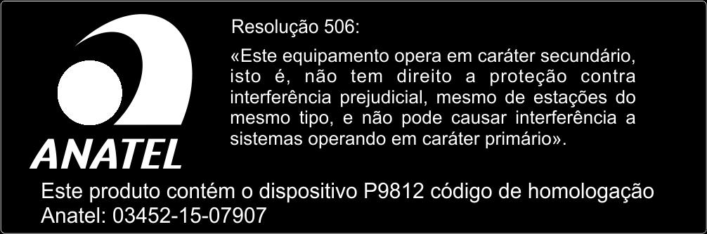 elétrica, descargas atmosféricas, interferência de pessoas não autorizadas, usado de forma inadequada ou se o cliente fizer a instalação de equipamentos instaláveis pela Toledo do Brasil.