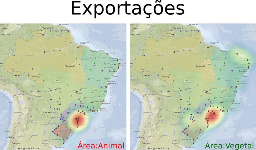 MAPA DE CALOR COM NÚMERO DE