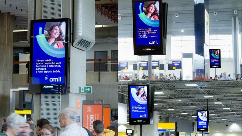 REDE DIGITAL CHECK-IN Terminal 1/2/3 Área