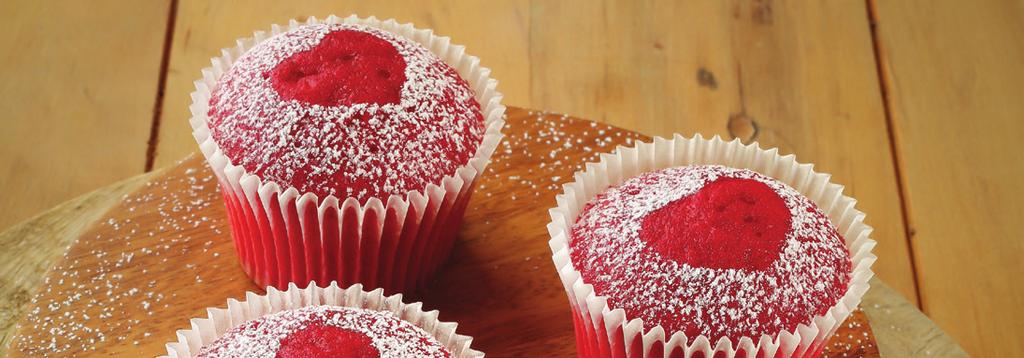 Passo a passo delicioso Cupcake Red Velvet Rendimento: 10 unidades Tempo de