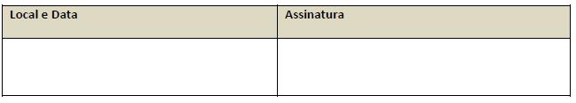 ANEXO I F I C H A D E I N S C R I Ç Ã O Escola Subprojeto Nome Completo