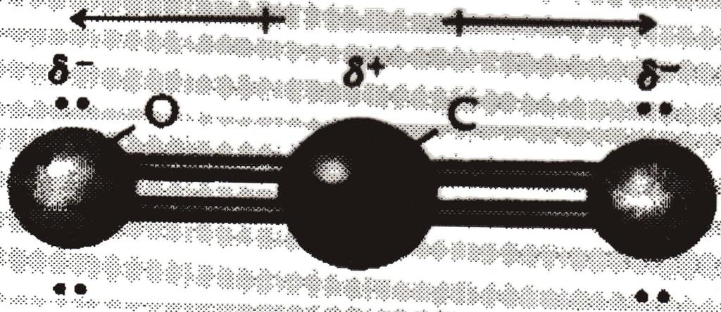 Molécula de CO 2 Não