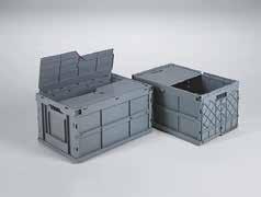 34-6432 KBB 600 x 400 x 320 mm 34-950 KBB 800 x 600 x 465 mm Também fornecemos as nossas caixas de transporte noutras cores com base num projeto.
