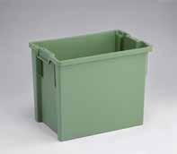 DSE-84350-0114-6 HR, verde Estas caixas podem ser empilháveis com ou