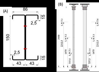 2 ENSAIOS EXPERIMENTAIS Os modelos numéricos construídos neste trabalho tiveram como base os ensaios experimentais desenvolvidos anteriormente no Departamento de Engenharia Civil da Universidade de