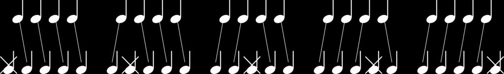 Já as pausas acidentais são intervalos de silêncio não definidos na partitura, introduzidos entre notas por razões diversas (expressividade, adaptação à acústica de um espaço ou por necessidade
