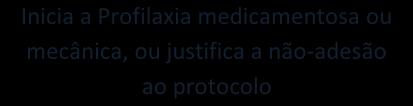 pós-alta cas haja necessidade de cntinuidade da prfilaxia.