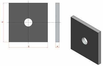 Sistema Dimensões L X L 5 10 15 20 25 30 35 40 45 Espessura E INCO 22D 200 X 200 15,87 INCO 28D 200 X 200 19,05 INCO 35D 200 X 200 19,05 INCO 45D 200 X 200 22,22 INCO 50D 225 X 225 25,40