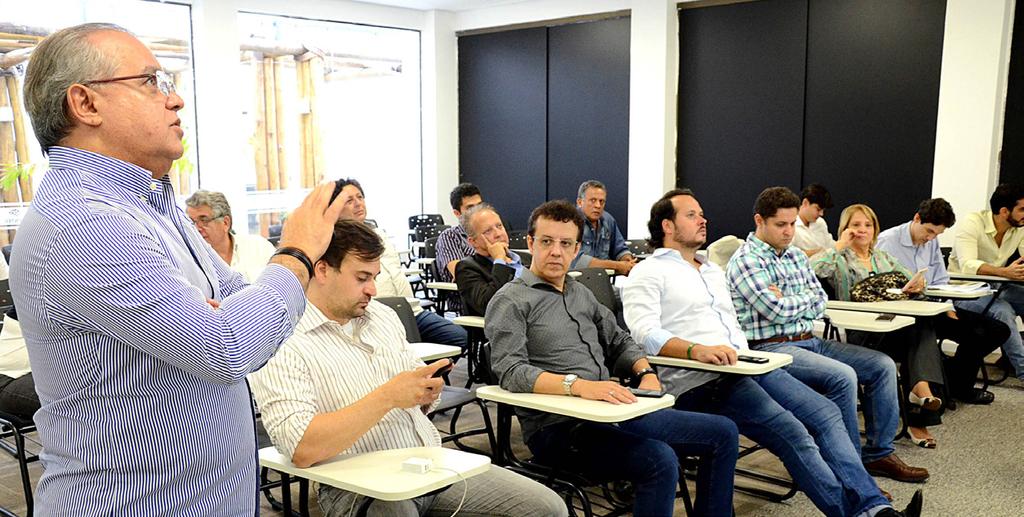 Na ocasião, o chefe de Operações do Hub Ace Goiânia, Vandré Sales, fez uma apresentação do projeto, que foi iniciado em 2016 com o objetivo de fortalecer o ambiente de inovação em Goiás.