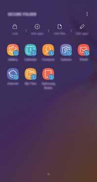 Configurações Pasta Segura A Pasta Segura protege seu conteúdo particular e aplicativos como fotos e contatos de serem acessados por outras pessoas.