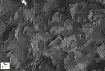 C. 4. CONCLUSÕES O aço microligado apresentou microestrutura com tamanho de grão ferrítico nº 8 de acordo com ASTM E 112 resultante da presença dos microligantes.